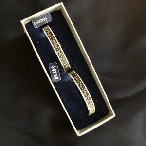 Montana Silversmiths Paisley Hoop Earrings